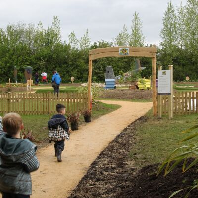 Adventure Golf Course Entrance